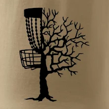 Disc golf pozor strom