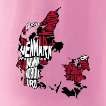 Mapy - názvy měst - Dánsko