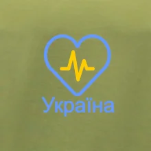 Moje srdce bije pro Ukrajinu - velké