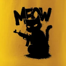Meow kočka se zbraní
