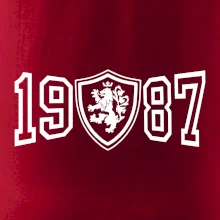 Narozeninový motiv - znak - 1987 Narozeninový motiv - znak - 1987
