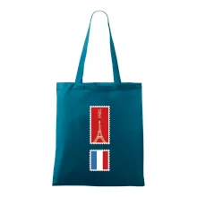 Paříž známka barevná