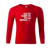 Eat sleep fly repeat Eat sleep fly repeat