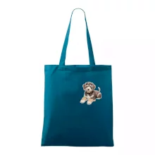 Lagotto romagnolo ležicí vyšívaný na prsu