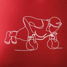 Kitebell posilování jedním tahem