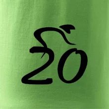 Cyklista slaví dvacítku (20)
