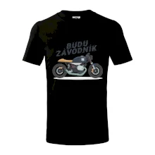 Budu závodník  modrý cafe racer