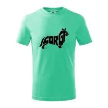 Corgi - nápis v těle