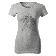 Nákres stožáru vysokého napětí