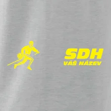 Hasičský sport SDH + váš název ŽLUTÁ