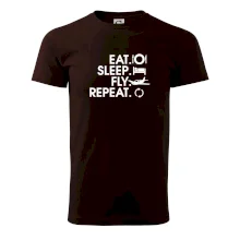 Eat sleep fly repeat