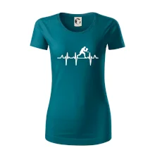 EKG stolní tenista stojící EKG stolní tenista stojící