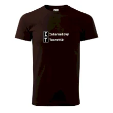 IT Nápis Internetový Teoretik