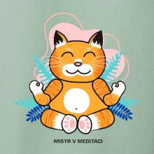 Kočka - mistr v meditaci (Pecka design)