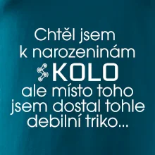 Chtěl jsem dostat k narozeninám kolo