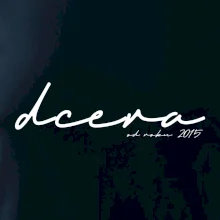 Psací nápis syn - dcera s ročníkem