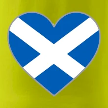 Skotské srdce na prso