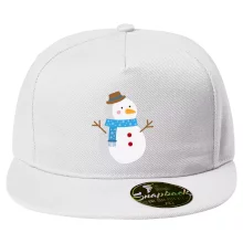 Sněhulák se šálou