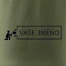 Instalatér - jméno v rámečku