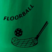 Floorball nápis šikmo