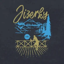 Jizerky - modrý les chill