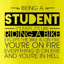 Being a student - bike