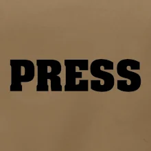 Novinář nápis - Press