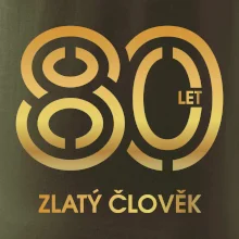 80 let zlatý člověk