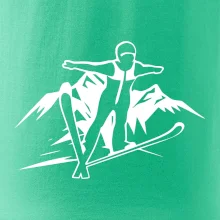 Letící skokan bílý