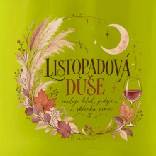 Listopadová duše boho podzim a víno
