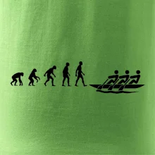Evoluce veslování 3 lidi