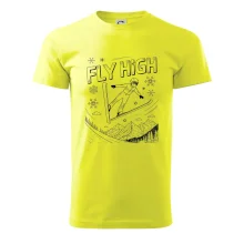 Černobílý skokan fly high