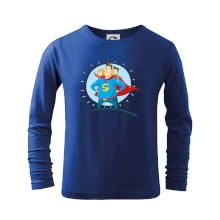 Táta superman - holka a kluk Táta superman - holka a kluk