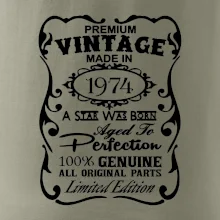 Vintage Etiketa - 1974