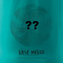 Vaše místo - vrstevnice v kruhu