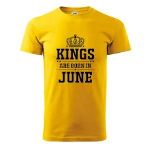 Kings are born in June
