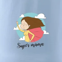 Kreslený obrázek Super máma