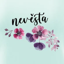 Nevěsta květy růžové