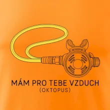 Mám pro tebe vzduch záložní regulátor se žlutou hadicí