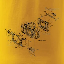 Nákres Digitální fotoaparát