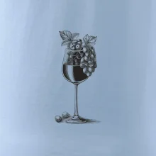 Sklenice plná vína Sklenice plná vína
