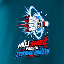 Badminton smeč a zvuková bariéra