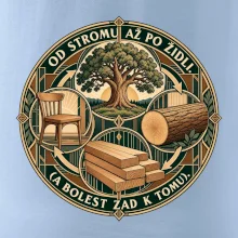Od stromu až po dřevěnou židli