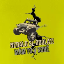 Nedalo se odolat, mám to v sobě offroad