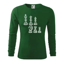 Šachové figurky kreslené