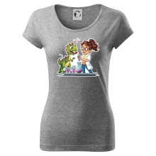 Chemik a dinosaurus - Holka