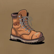 Turistická narozeninová bota 60