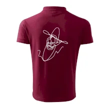 Kajak  ze shora jedním tahem