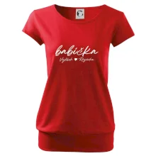 Babička Tričko se jmény dětí psací písmo