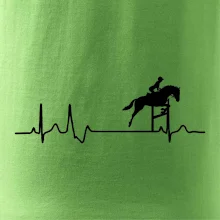 EKG kůň přeskok